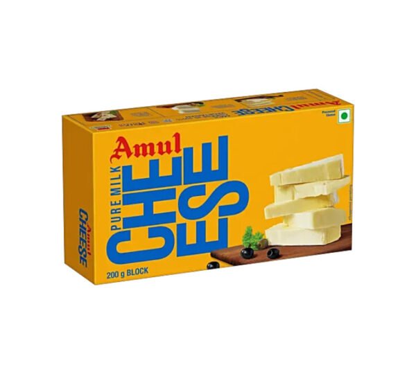 Amul Cheese Block 200 g (Carton) - Image 2