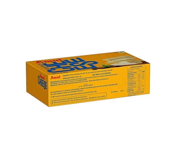 Amul Cheese Block 200 g (Carton) - Image 3