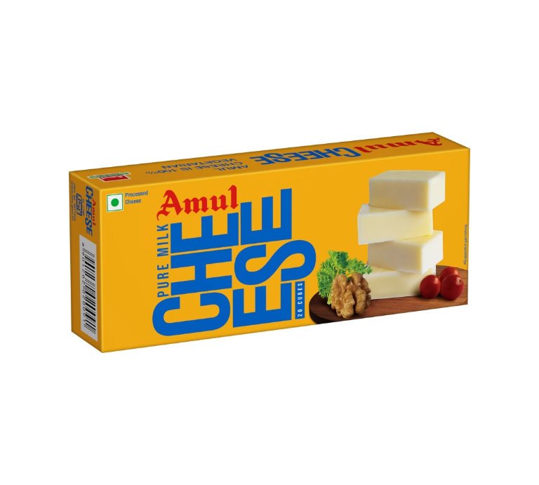 Amul Cheese Cubes, 200 g (8 Cubes)