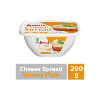 Amul Yummy Plain Cheese Spread 200 g (Container)