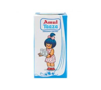 Amul Taaza Homogenised Toned Milk 1 L (Tetra)