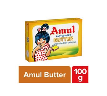 Amul Pasteurised Butter, 100 g Carton