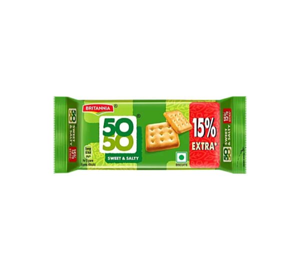 Britannia 50-50 Sweet & Salty - 5Rs