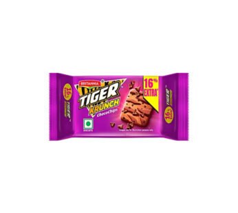 Britannia Tiger Krunch Choco chips Cookies – 5Rs.