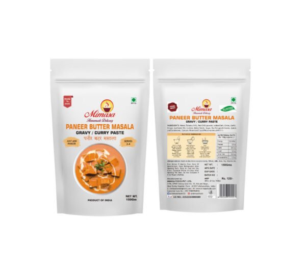 Mimasa Butter Chicken Curry/Gravy Paste - 140Rs. - Image 2