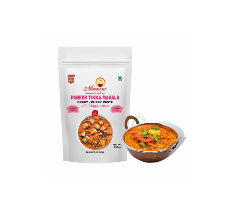 Mimasa Paneer Tikka Masala Curry/Gravy Paste – 140Rs.