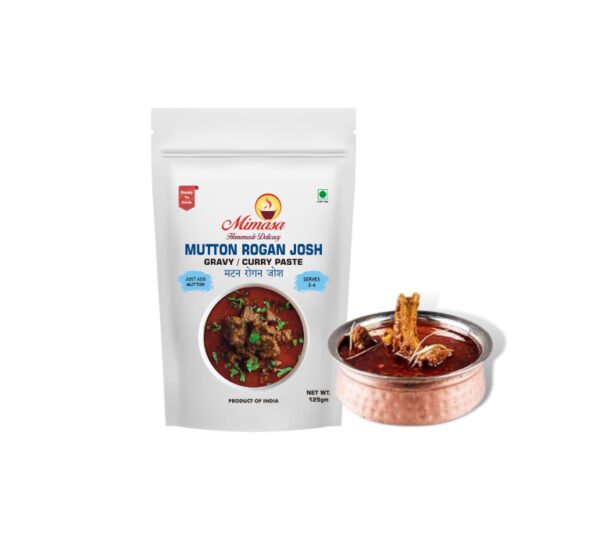 Mimasa Mutton Rogan Josh Curry/Gravy Paste - 140Rs.